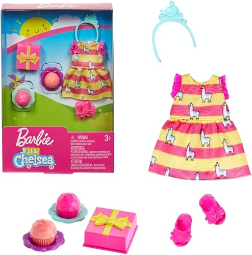 Accesorios de cumpleaños de Barbie | para Chelsea Mattel FXN69