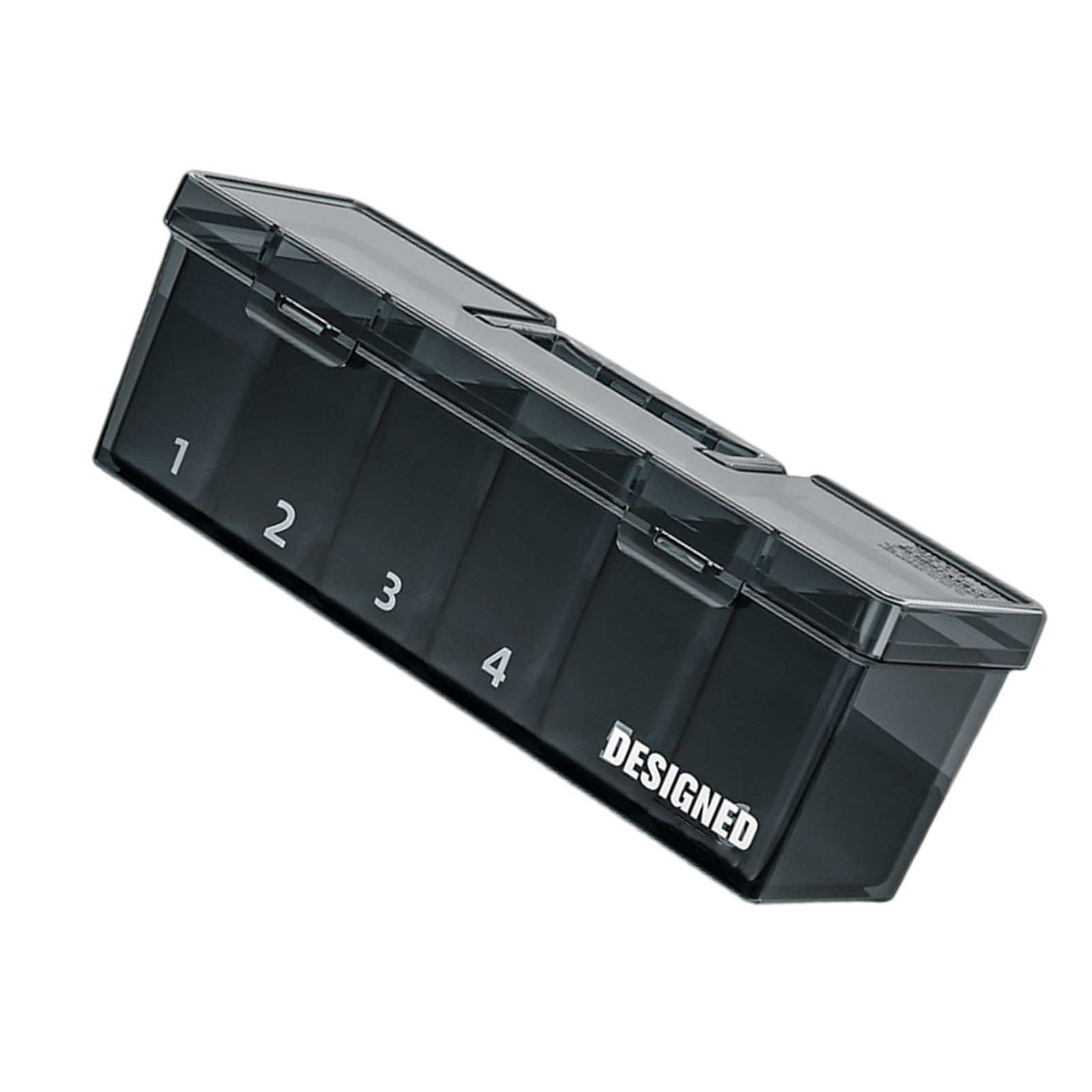 Lightweight Secure Tool Container Box Organizers Case Designed for Storing Electronic Spare Parts and Tiny Workshop Items Tool Box