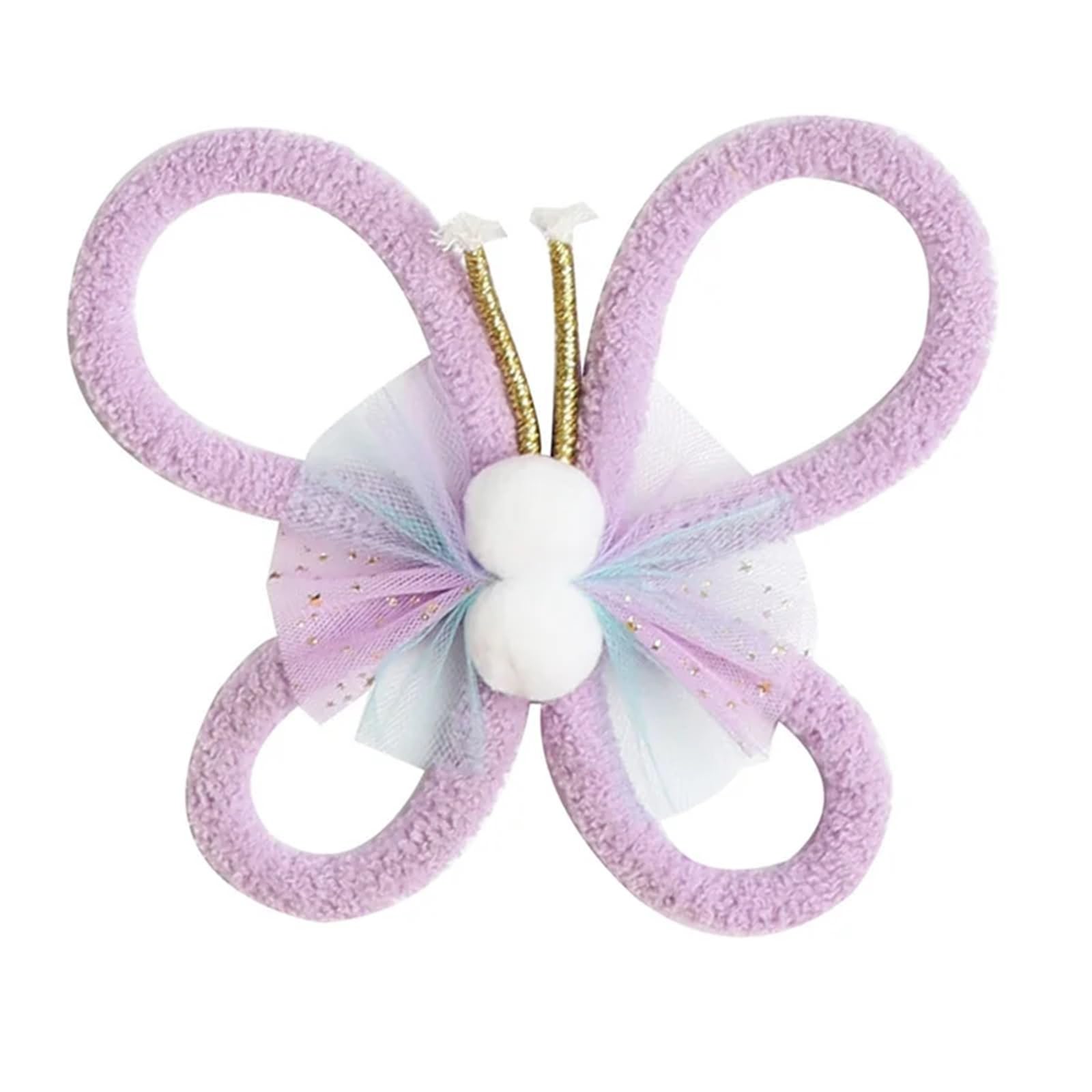 2pcs Boho Woven Daisy Flower Rainbow Butterfly Wall Hanging Decor for Room(Color4)