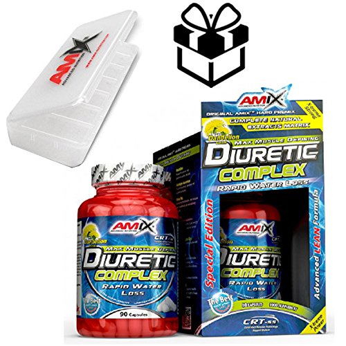 AMIX Diuretic Complex - 90 Caps + Pilulier Cadeau Cover