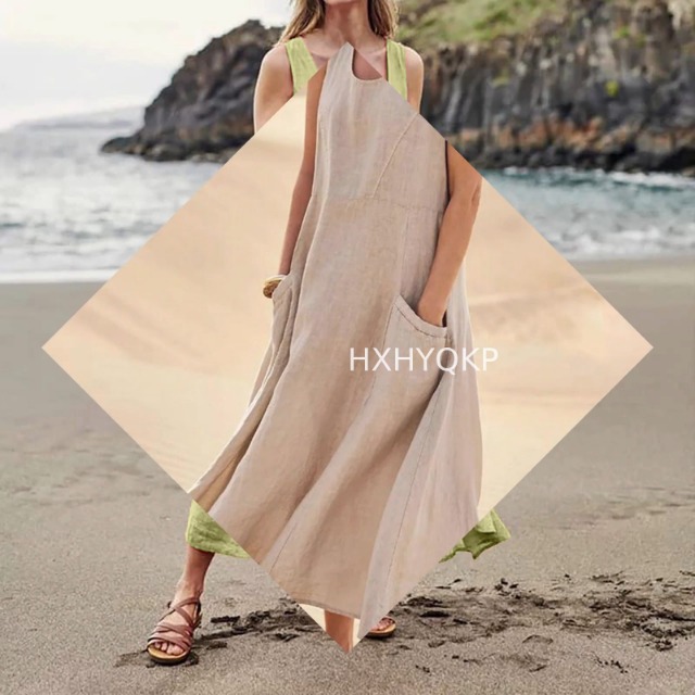 live linen dress Womens Live Unlimited Blue Frill Sleeve Linen Midi Dress US 20
