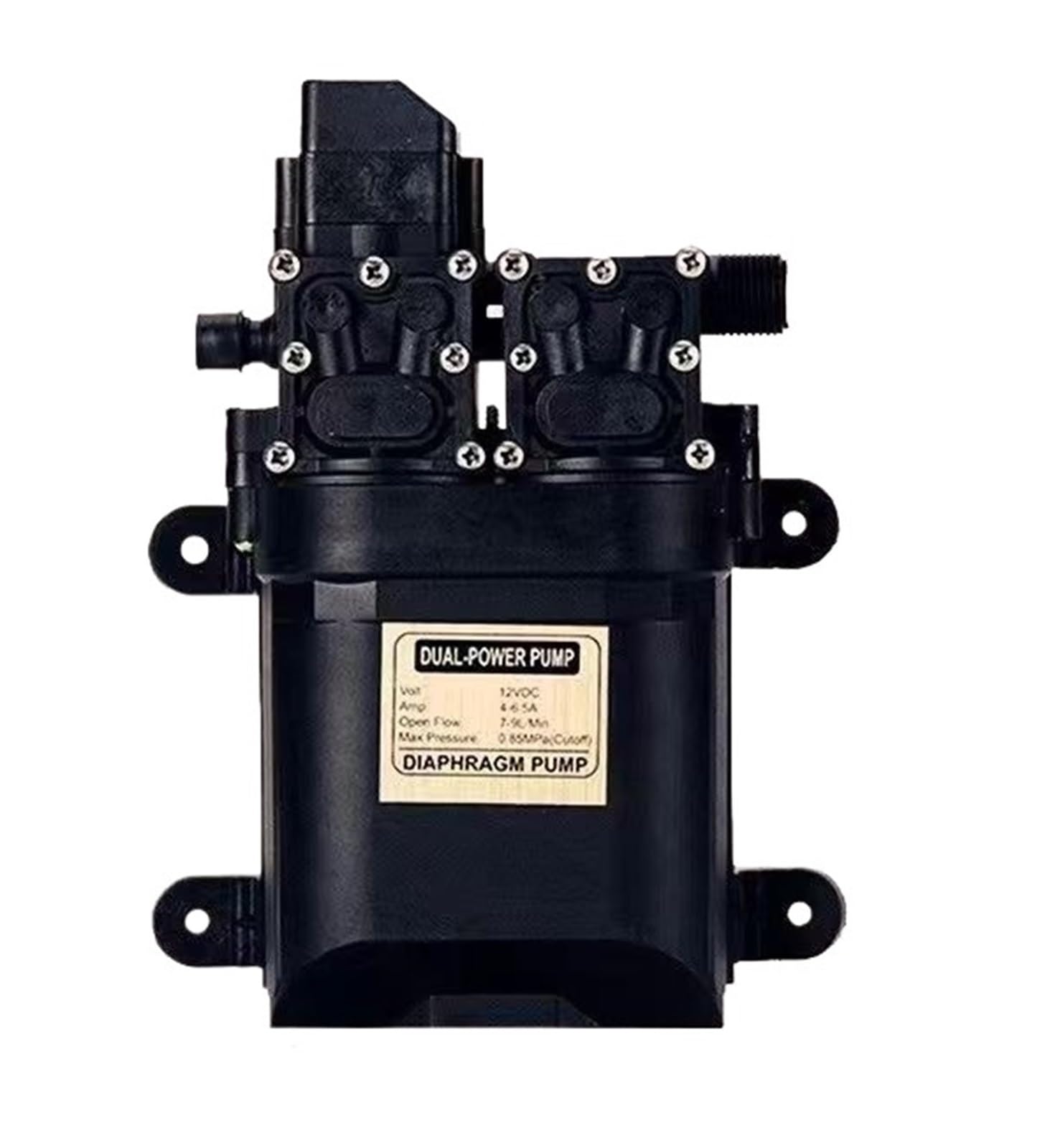 Plus de baisse de pression avec la pompe industrielle 12V automatique 7-9L/min