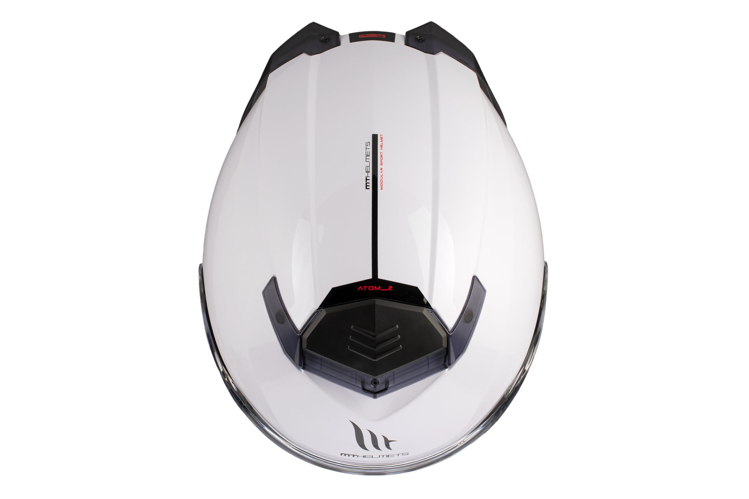 MT HELMETS Atom 2 SV, Casco moto Modular Flip-Up, Visor Solar Retráctil, Interior Lavable, Preparado Intercomunicador UCS, Bloqueo frontal, Visor con posición Ventilación, Homologado ECE 22.06 & DOT