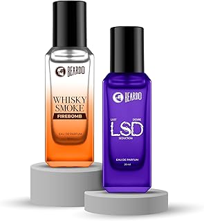 LSD x Firebomb Edition Perfume Combo for Men (20ml x 2) | Long Lasting Fragrance | Long Lasting Perfume for Men | Gift for Men | Gift for Friend