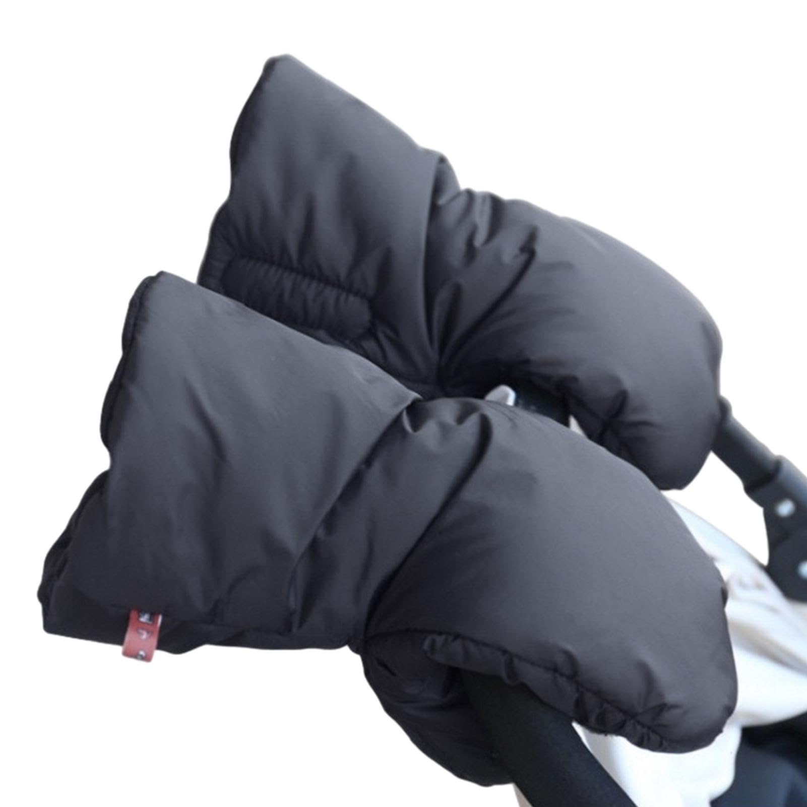 lyanny Stroller Gloves Hand Muff,Extra Thick Fleece Cozy Stroller Handlebar Muffs | Carriage Handmuffs Stroller Accessories, Multifunctional Golf Cart Mittens for Shopping Cart