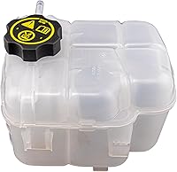 Vista 182 de TRQ Botella de desbordamiento del tanque de expansión del depósito de refrigerante del radiador compatible con Porsche Macan 2015-2018