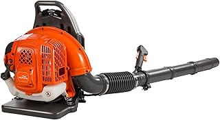 Gas Powered Backpack Leaf Blower – 65CC 2-Stroke Engine, 850 CFM & 220 MPH for Heavy Duty Commercial Lawn Care, Wet Leaf & Debris Removal (GT3678)