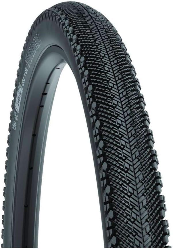 Venture Gravel Bike Tire (700 x 40) Tubeless Folding - Light & Fast Folling - Gravel & Adventure (Black/Tan)