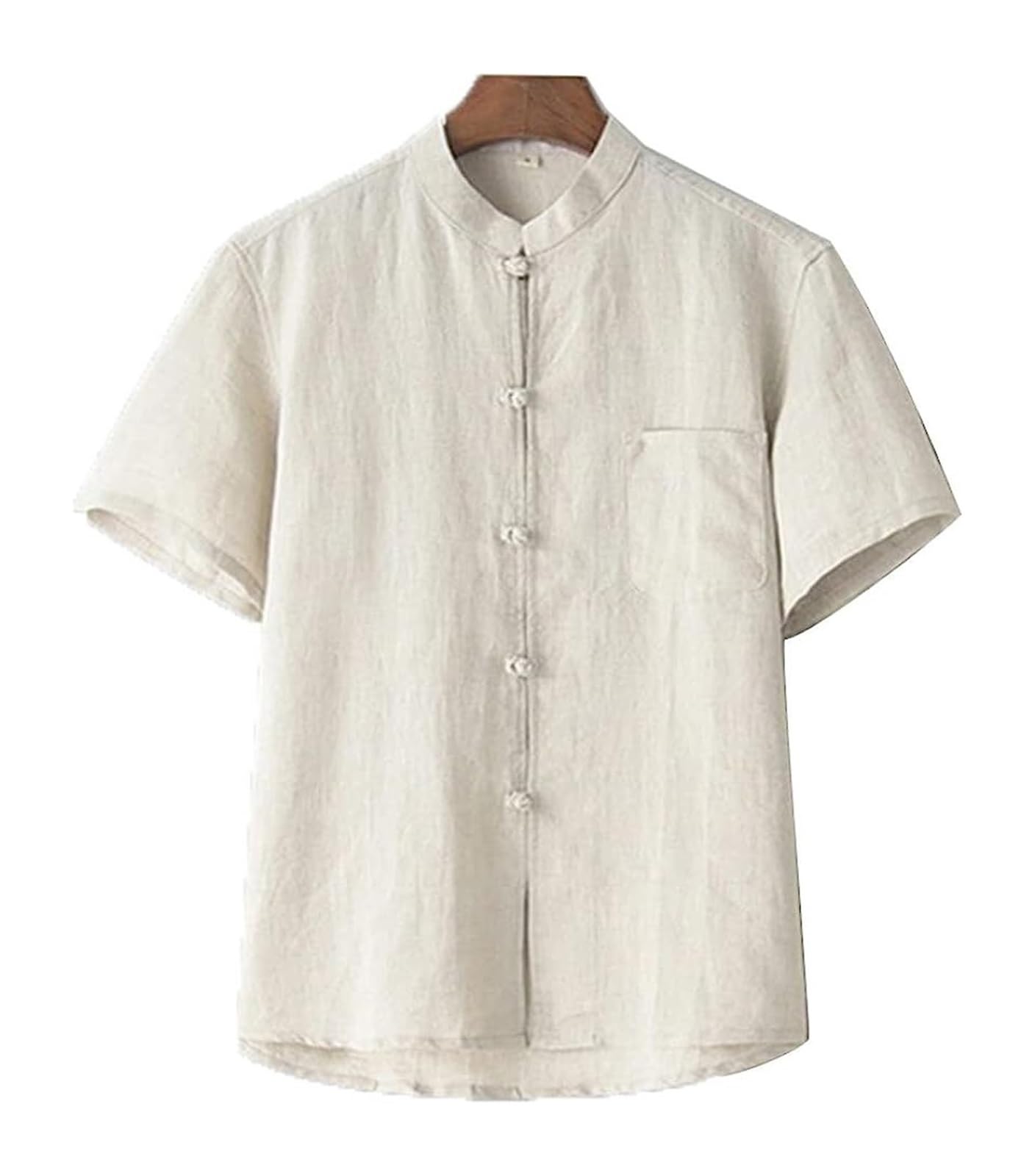 Letnia bawełniana pościel Tai Chi jednolite krótkie rękawy chińskie(Black,XXL)