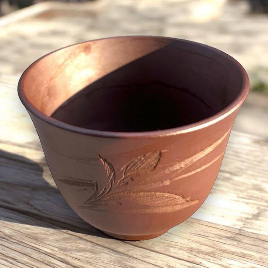 苗代川焼　四つ口　黒千代香 日本苗代川焼千代香 - アンティーク・古道具・暮らしの雑貨店