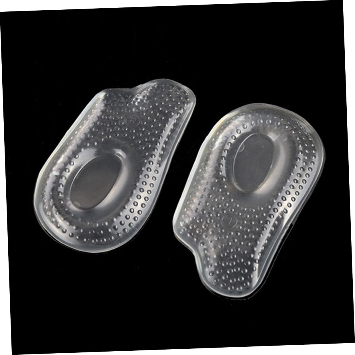 FRCOLOR 2 Pair Half Insoles Heel Cups High Heel Shoes Inserts Gel Shoes Insert Foot Care Insoles
