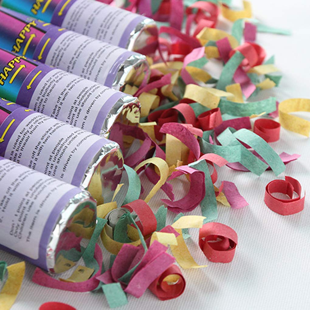 Buy Banners, Streamers & Confetti Novel 30cm Confetti Party Poppers