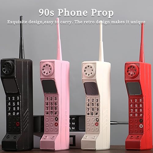 Miniatura 6 de Accesorio de teléfono de los años 90, adorno para teléfono celular, adorno retro de ladrillo para teléfono celular, modelo retro de teléfono