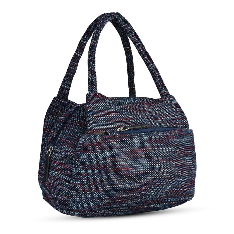 Image of ENSAC Fabric Lunch Bag for Women | Trendy Shoulder Lunch Handbag | Lightweight, Spacious & Stylish Tiffin Bag for Office, Shopping & Travel Use