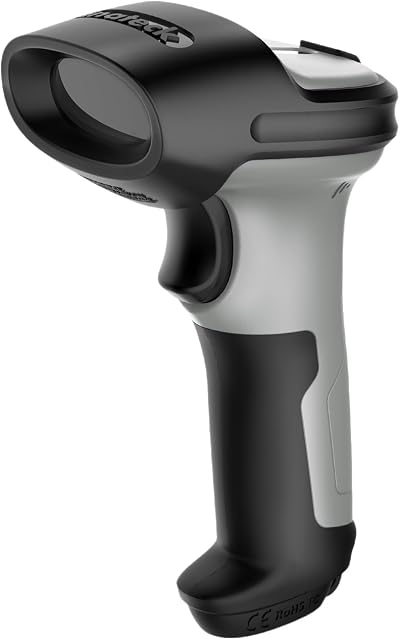 Inateck Barcode Scanner Bluetooth, Wireless, 15 continuous working days, 35m Range, Automatic Fast and Precise scanning, BCST-70