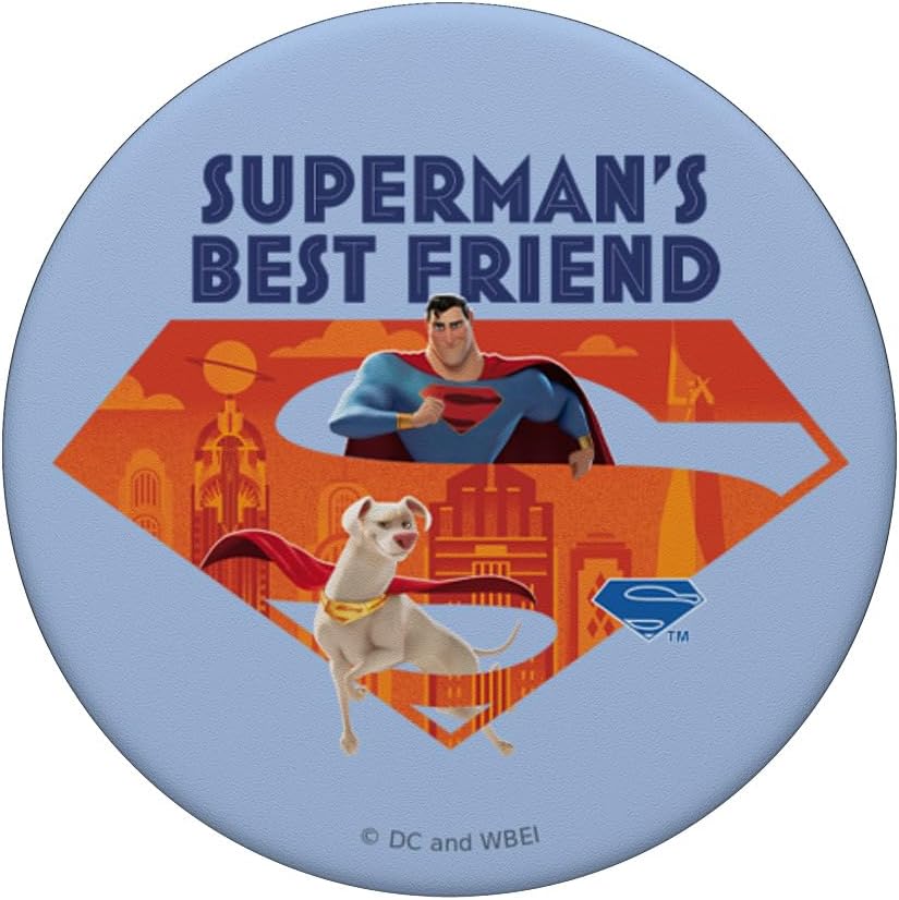 DC League of Super-Pets Superman's Best Friend, Krypto PopSockets Standard PopGrip