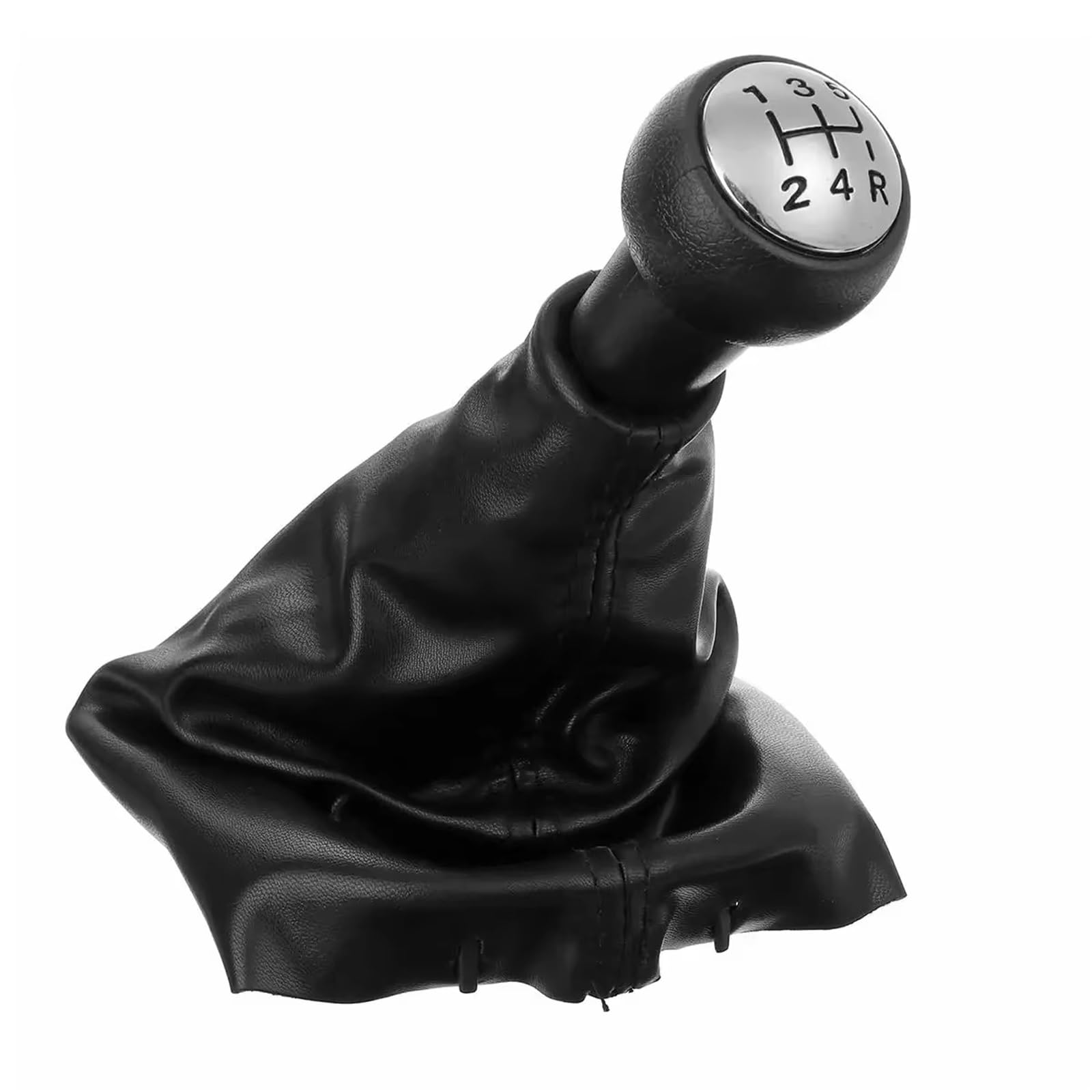 Lzbzhb One Color 5 Speed Gear Shift Knob Gaiter Boot Cover Shifter Stick Pu Leather For Peugeot 207 307 307Cc 308 Gear Shift Knob