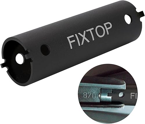 Herramienta de instalación y extracción de tuercas forend extra largas para 870, 500 y 590, superficie esmerilada, hace que sea fácil aplicar fuerza.