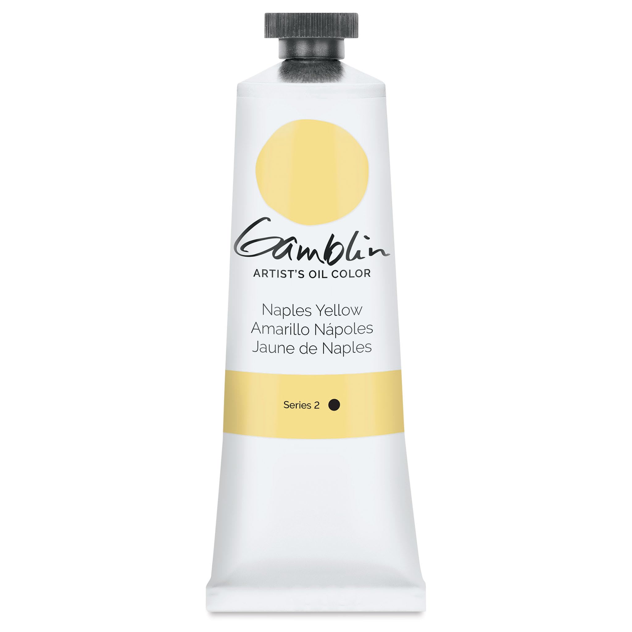 Gamblin Artist Oil, 37ml Tube, Naples Yellow (1450)
