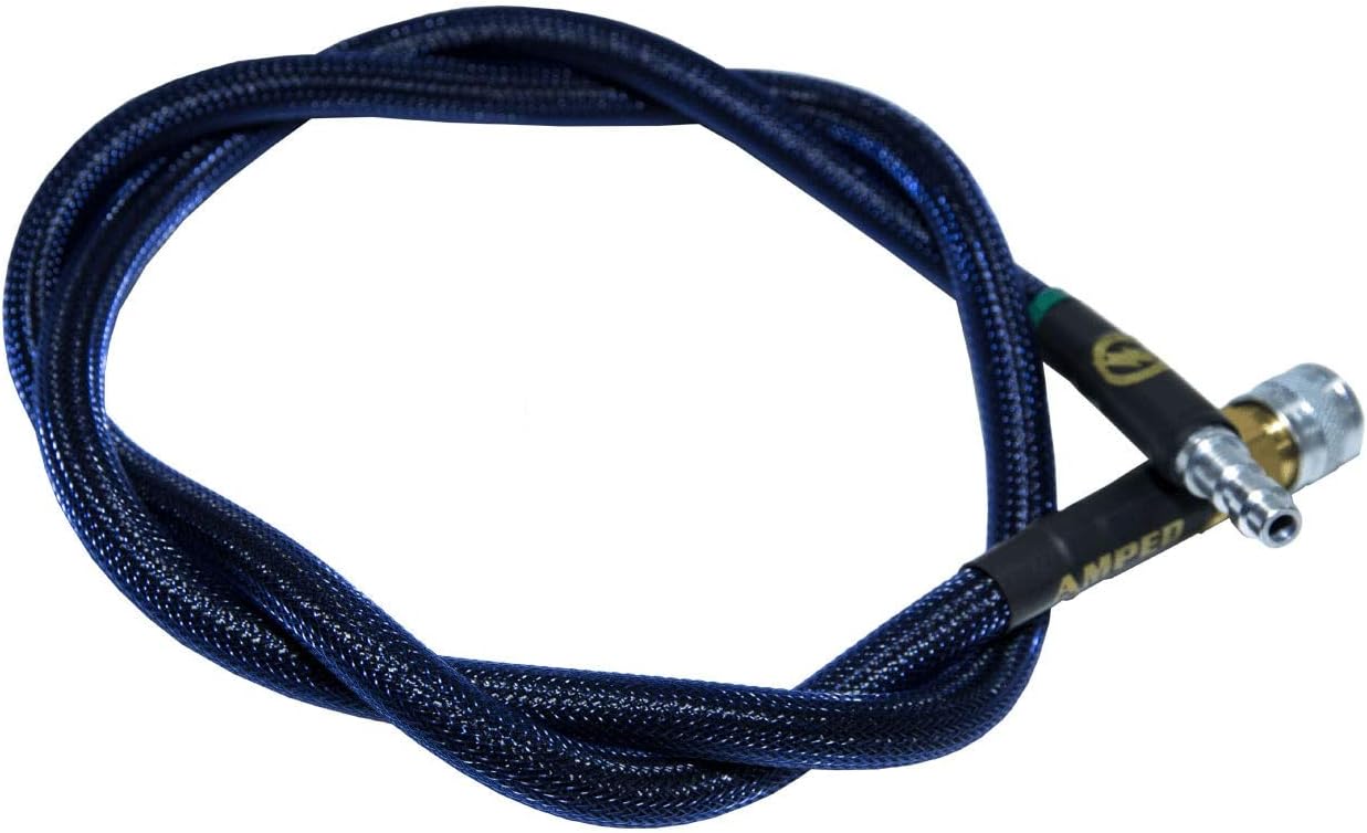 AMPED Airsoft Amped Line | Standard Weave for PolarStar, Wolverine, and Redline HPA Units 36 Inch (Recommended) Purple