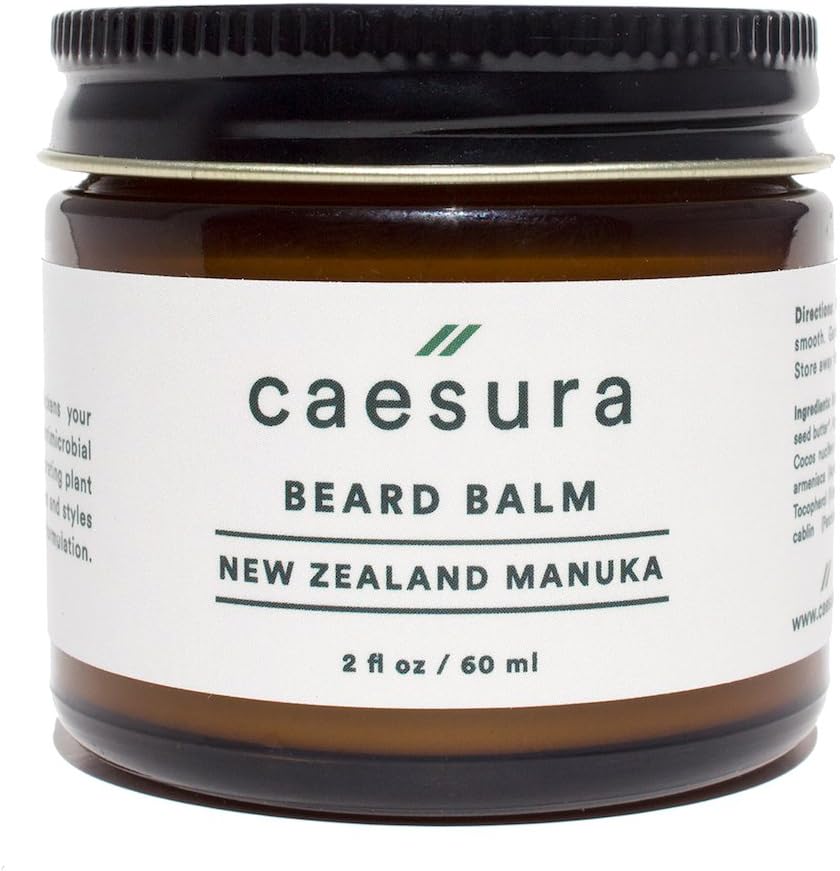 Beard Balm - New Zealand Manuka Oil | Premium Organic Ingredients | Plant Based | Vegan Friendly