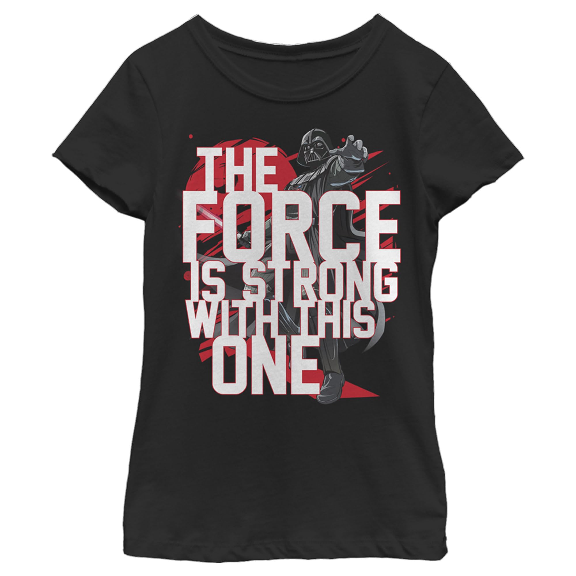 T-shirt Star Wars Force Stack Vader noir manches courtes XS - 5