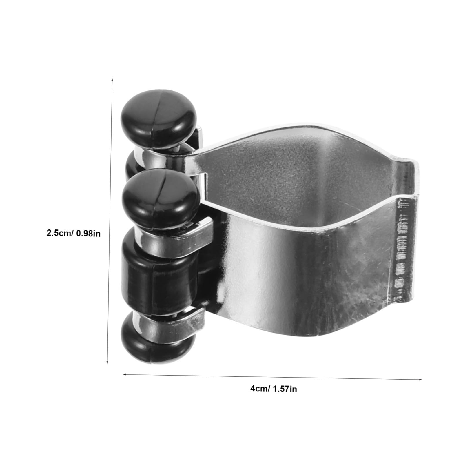 KOMBIUDA 5pcs Billiard Clip Clamp Wall Mount Holder Heavy Duty Fishing Rod Belt Holder