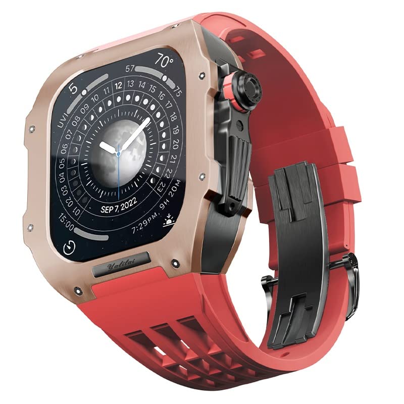 Bracelet Apple Watch titane luxe INFRI kit de modification haut de gamme pour iWatch 45mm