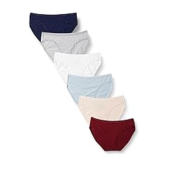 Women's Cotton Bikini Brief Underwear (Available in Plus Size), Multipacks
