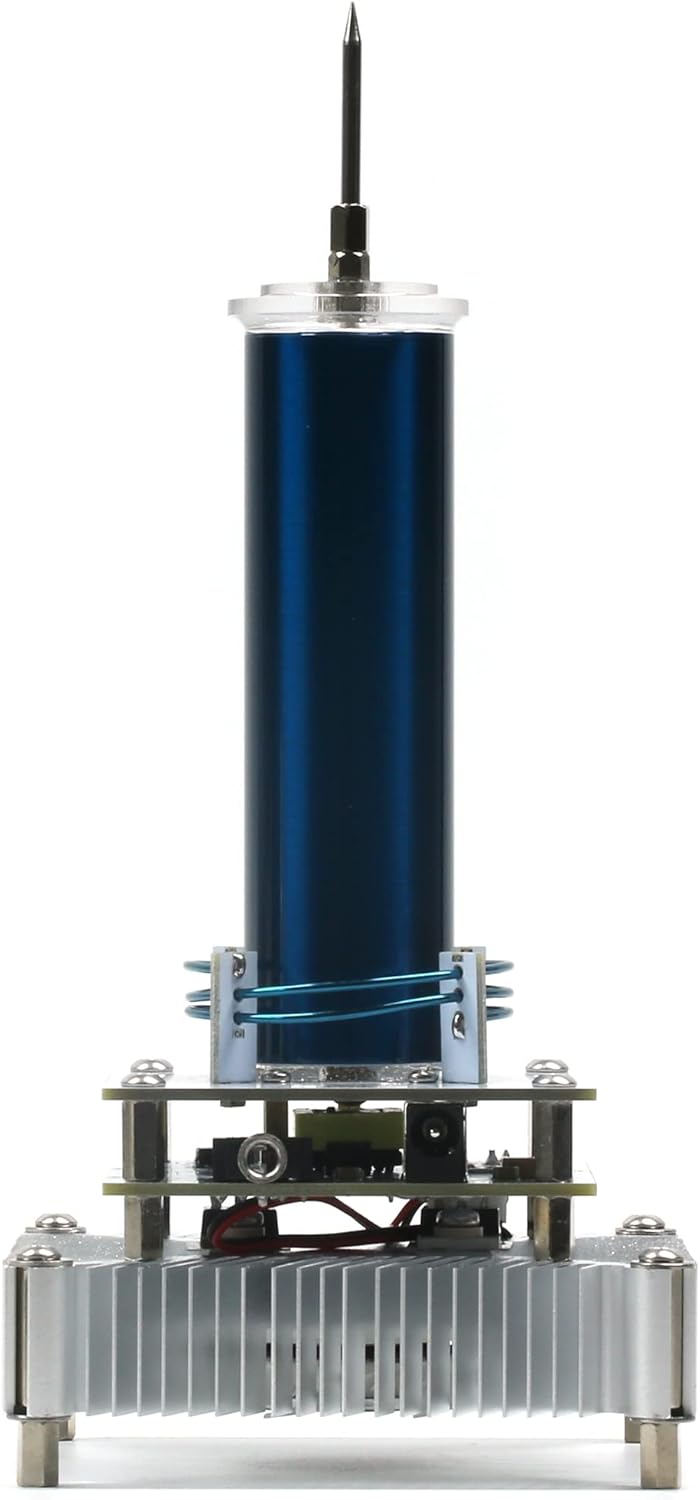 Joytech Bluetooth Music Tesla Coil Arc Plasma Loudspeaker Wireless Transmission Experiment Desktop Model Toy YS03B