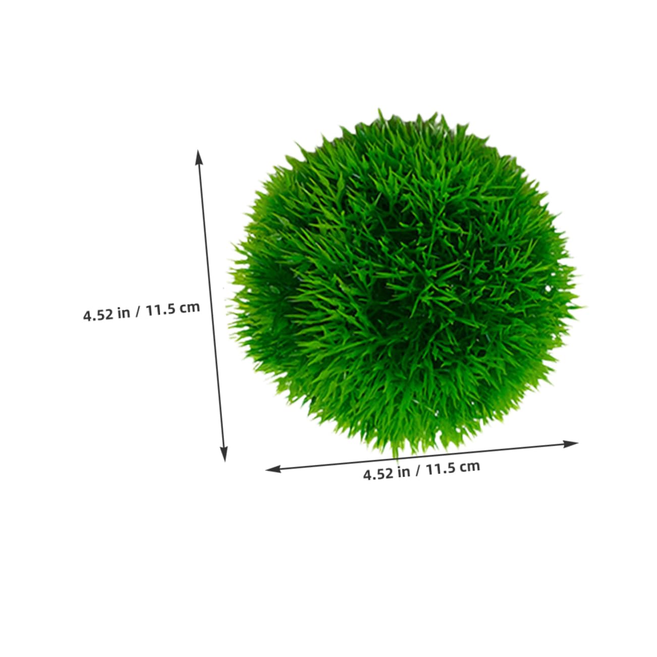 MAGICLULU 6stücke Aquarienpflanzen Wasserpflanzen Simulierte Grasball-Dekoration Für Fischbehälter Teich Und Aquarienlandschaft Und Für Fische