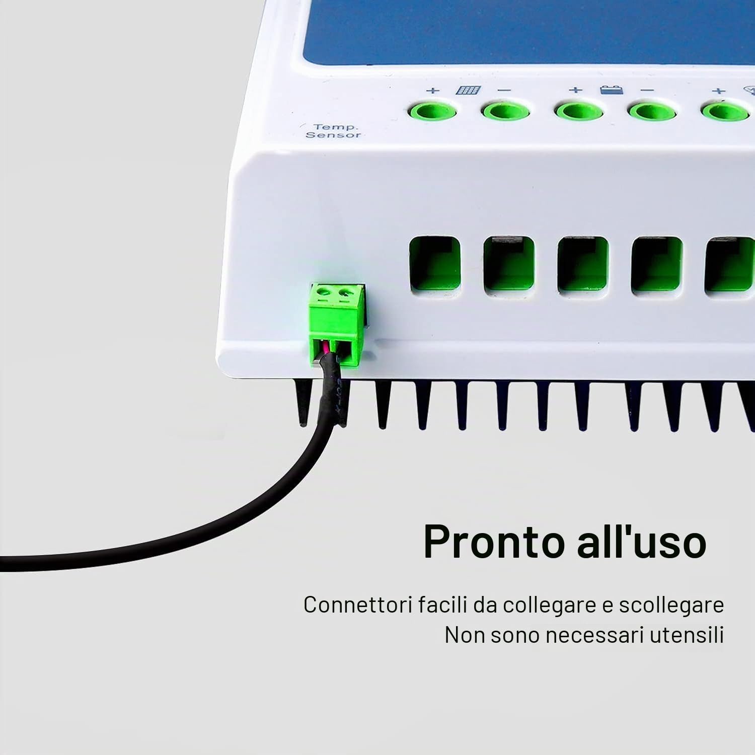 Produktbild von Epever Temperatursensor RTS300R47K3.81A – 3 M Kabel, Für MPPT Solarladeregler