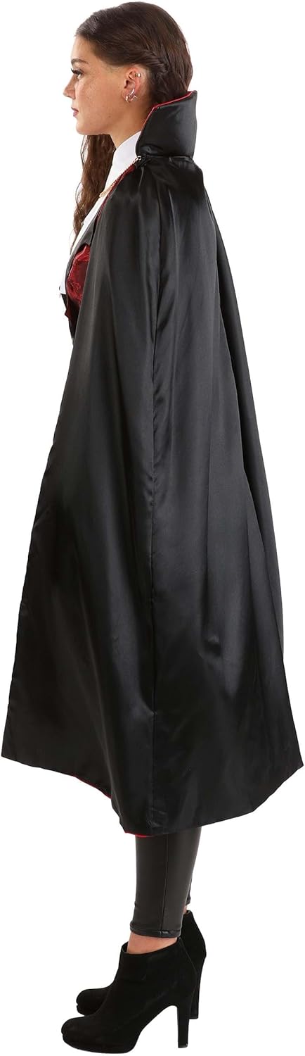 Eternal Elegance: Adult Fierce Vampire Halloween Costume - Command the Night with Haunting Grace and Immortal Style!