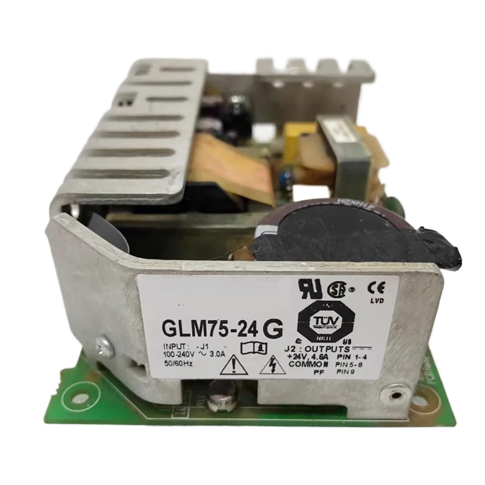 CJKXPZMH Switch Power Supply GLM75-24G 220V 24V 4.6A Industrial Control Power Module GLM75-24G