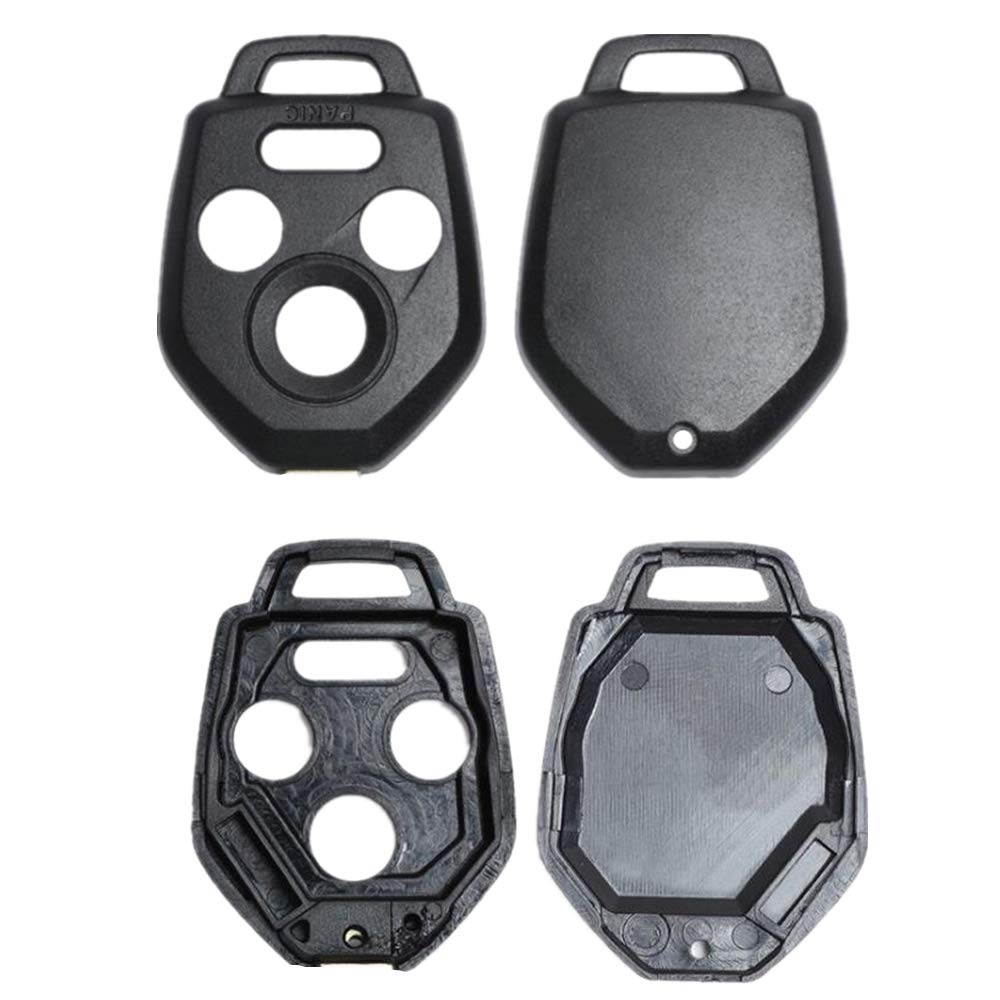 Beefunny Replacement Remote Car Key Shell Case Fob 4 Button for Subaru 2012-2017 Keyway B110 (2)