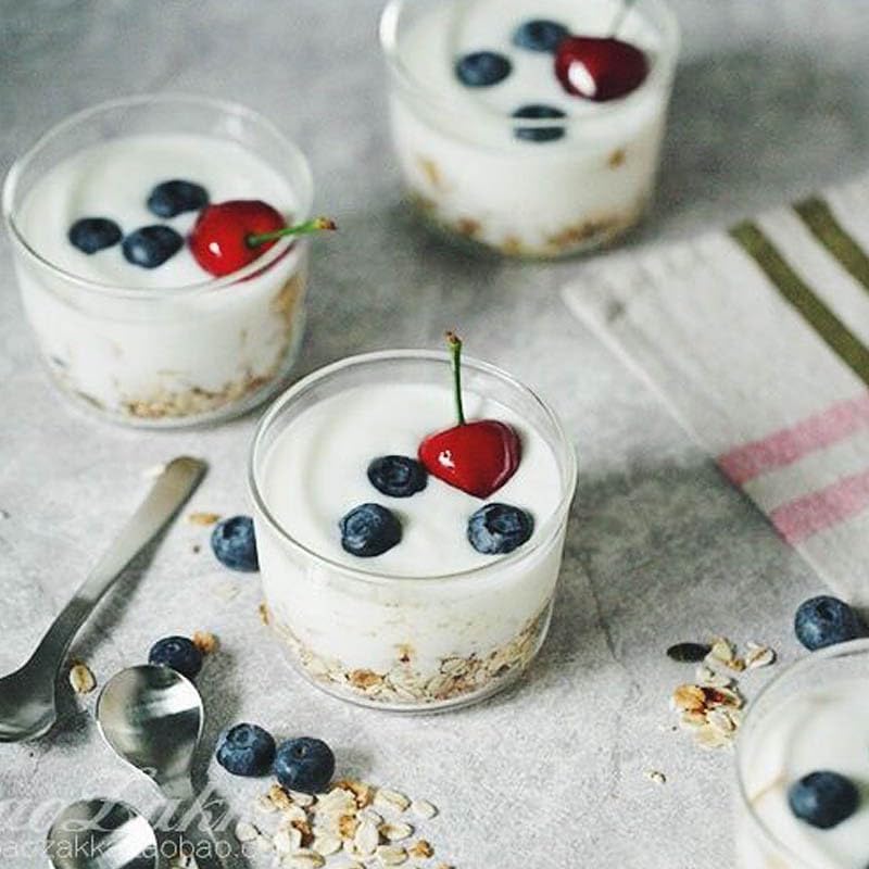 Miniatura 8 de yarlung Paquete de 9 cuencos pequeños de vidrio para postre, taza de crema de 8 onzas, taza de pudín transparente, vasos de degustación, cuencos de