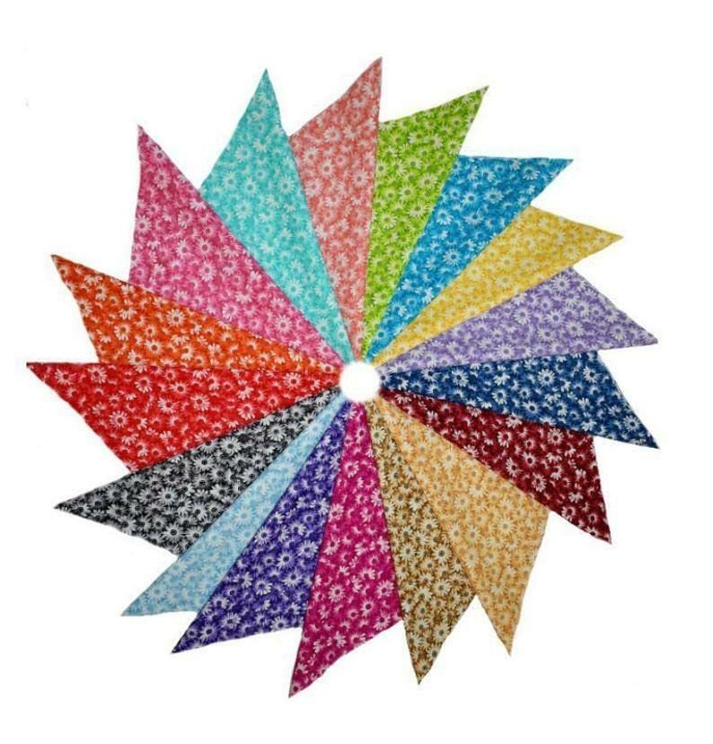 102 Pcs Flower Shower Pre Cut Charm Pack 5 in Squares Cotton Fabric Quilt