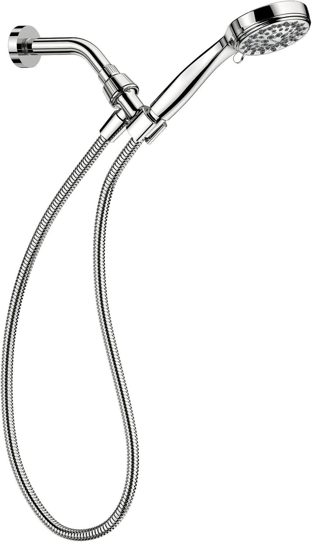 20016 Ignite Dual Hand Held And Multi Function Shower Head Combo Package With Hose And Diverter, Chrome, 3.75"
