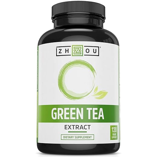 04. Zhou Nutrition – Green Tea Extract Supplement with EGCG