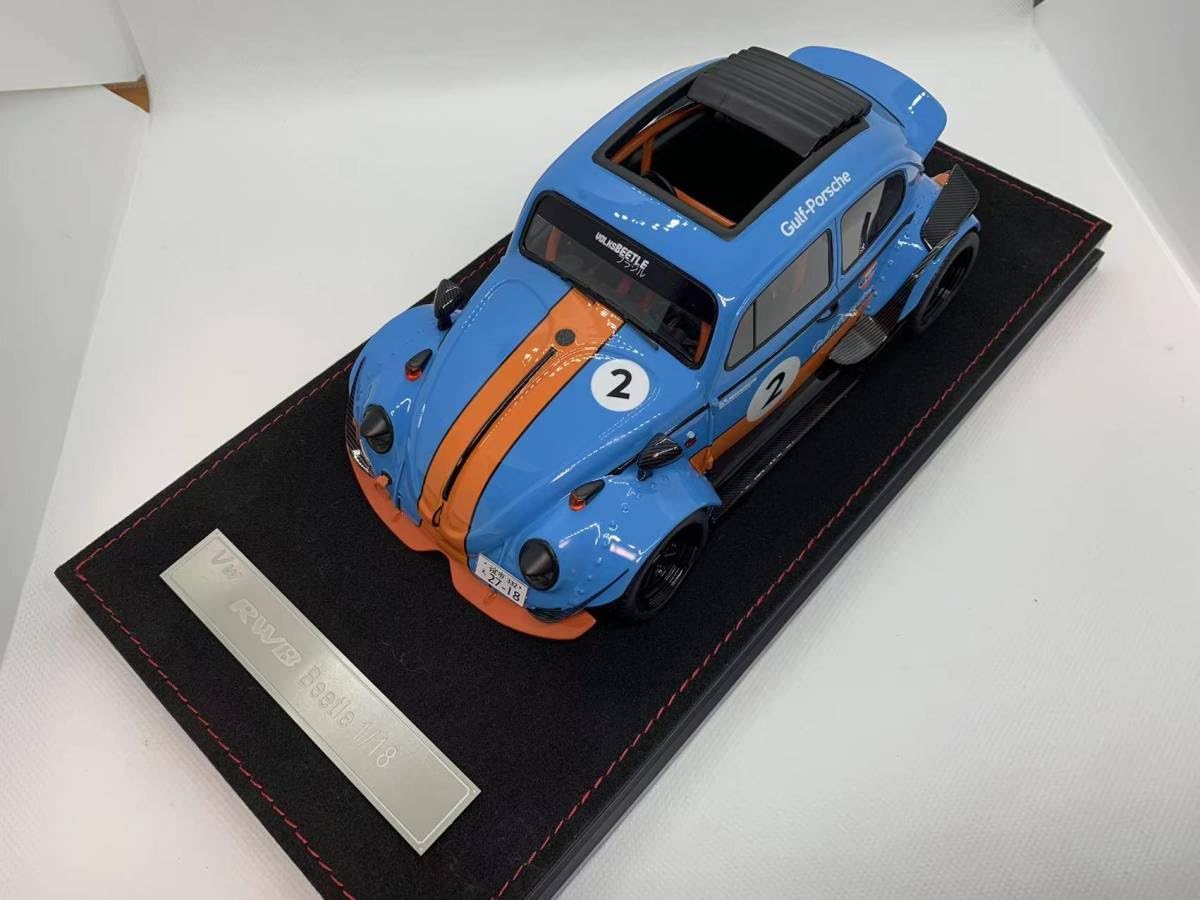 Amazon | ミニカー 1/18 ビートル RWB Beetle Gulf-Porsche #2 J03-5