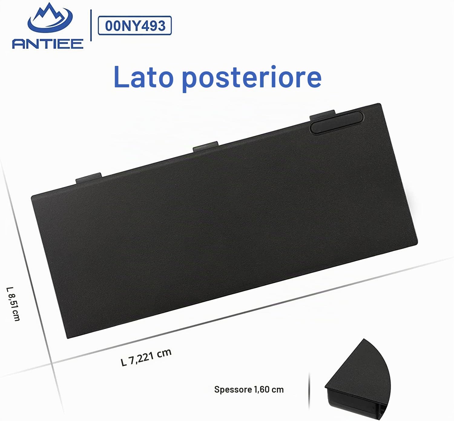 ANTIEE 77+ 00NY493 SB10H45078 Laptop Batteria Compatible with Lenovo ThinkPad P50 P51 P52 Series Notebook 01AV477 SB10H45077 SB10H45078 00NY492 L17L6P51 L17M6P51 01AV495 77+ 77++ 11.25V 90Wh