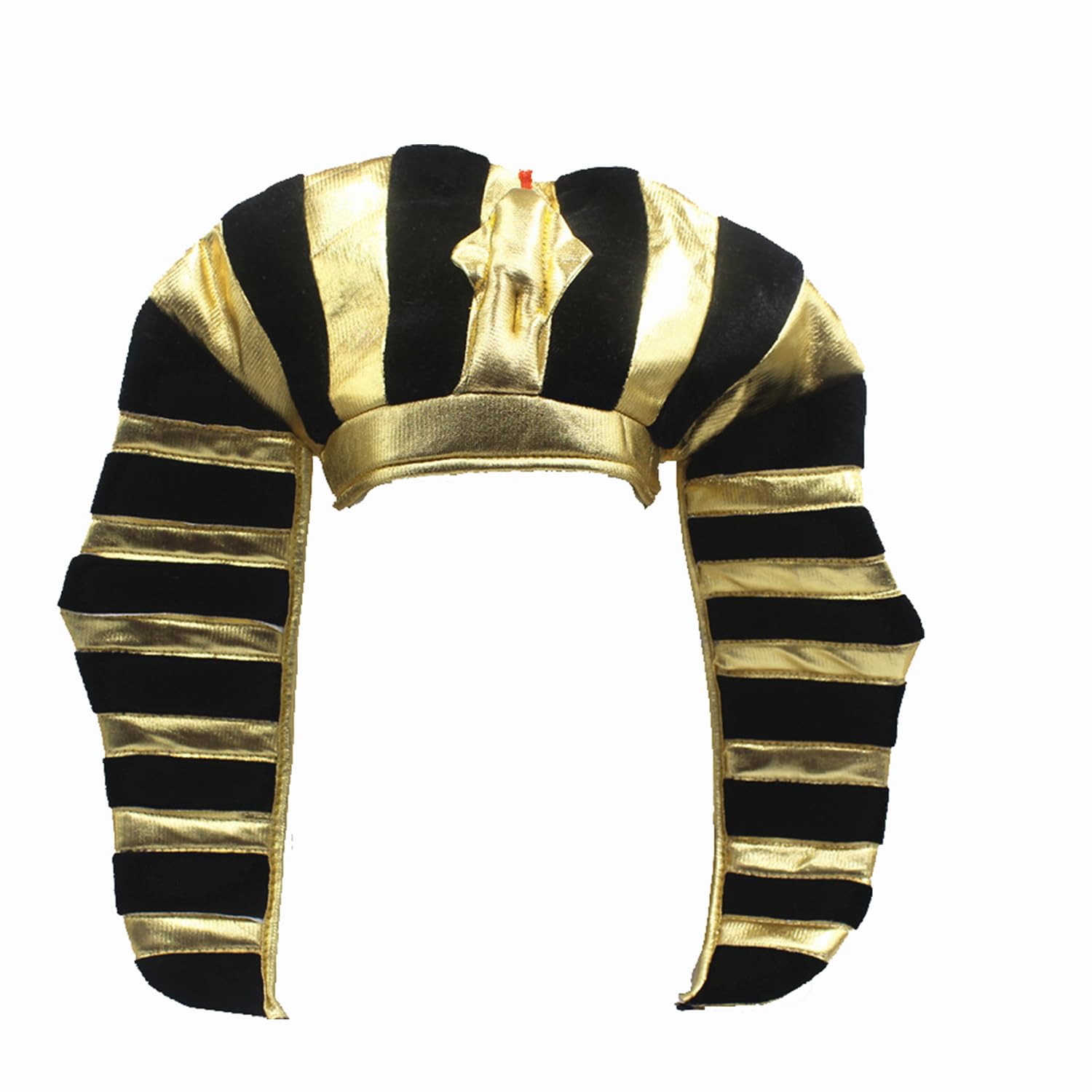 AOVNA Men's Pharaoh Headpiece Egyptian Pharaoh Headpiece Egyptian Costume Accessory for Cosplay Halloween Party