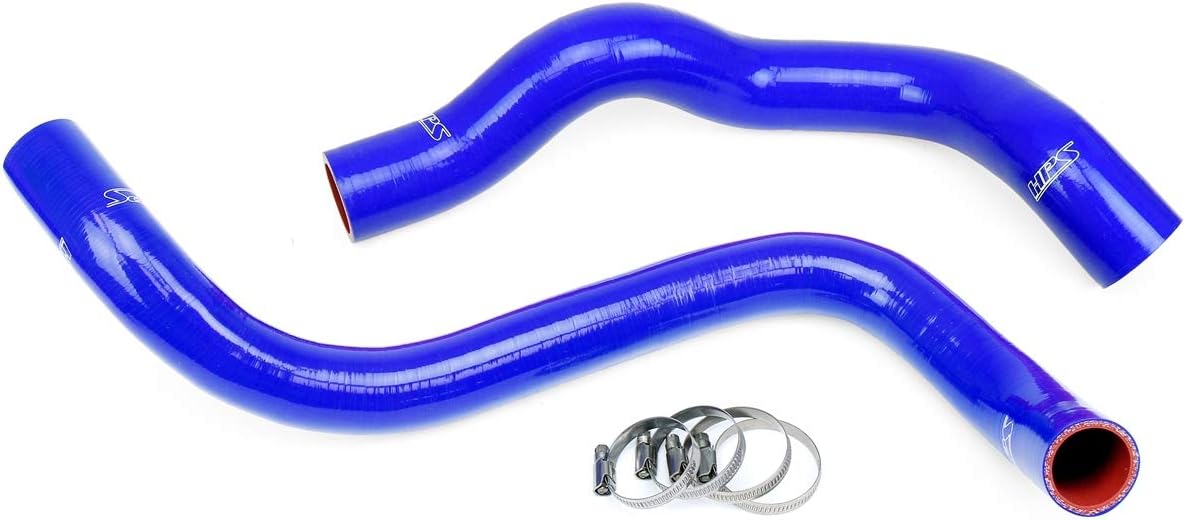 HPS Blue 3-ply Reinforced Silicone Radiator Coolant Hose Kit 57-1903-BLUE