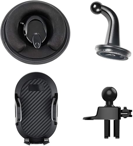 Miniatura 6 de Soporte para teléfono celular, soporte de fricción para puf, 2 en 1 y soporte de ventilación de aire, para iPhone, Android y otros teléfonos