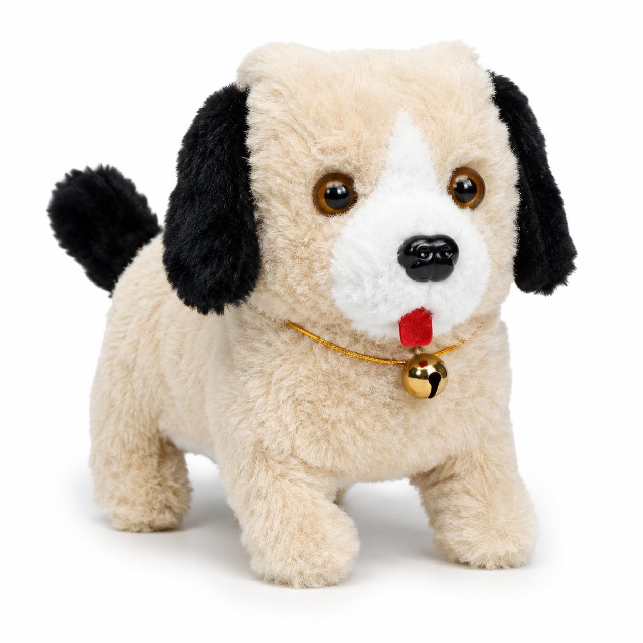 Hopping Walking Dog Toy with Sounds, Wiggling Tails Dog, Twitching Mouth and Nose, Educational Interactive Dog Toy for Baby Kids Children-image-34