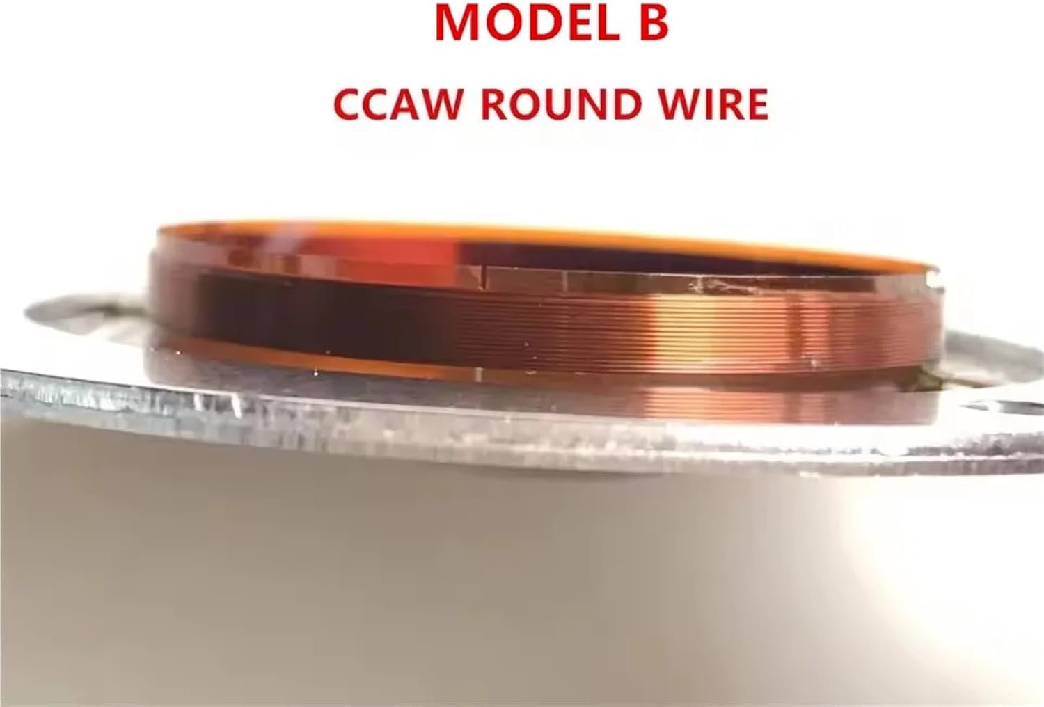 8pcs Pure Aluminum Wire 34.4mm 34.5mm Replacement Diaphragm Coil 8 Ohm Fit for 14XT Horn(Model A CCAW Round)