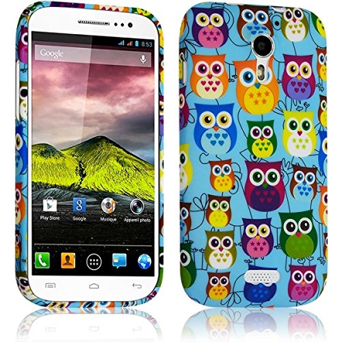 KARYLAX Seluxion - Housse Coque de Protection Semi Rigide Matière Gel pour Wiko Cink Five - Motif KJ23