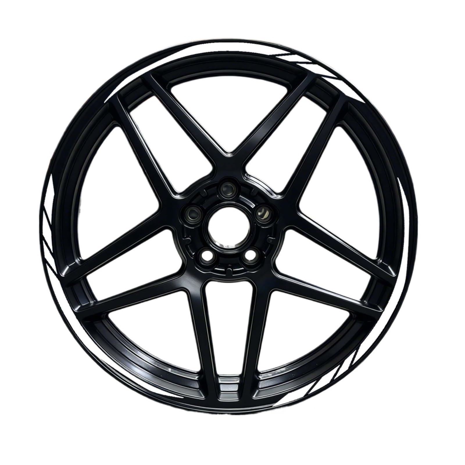 Autocollants roue moto contre les jantes ternes stickers 17 pouces
