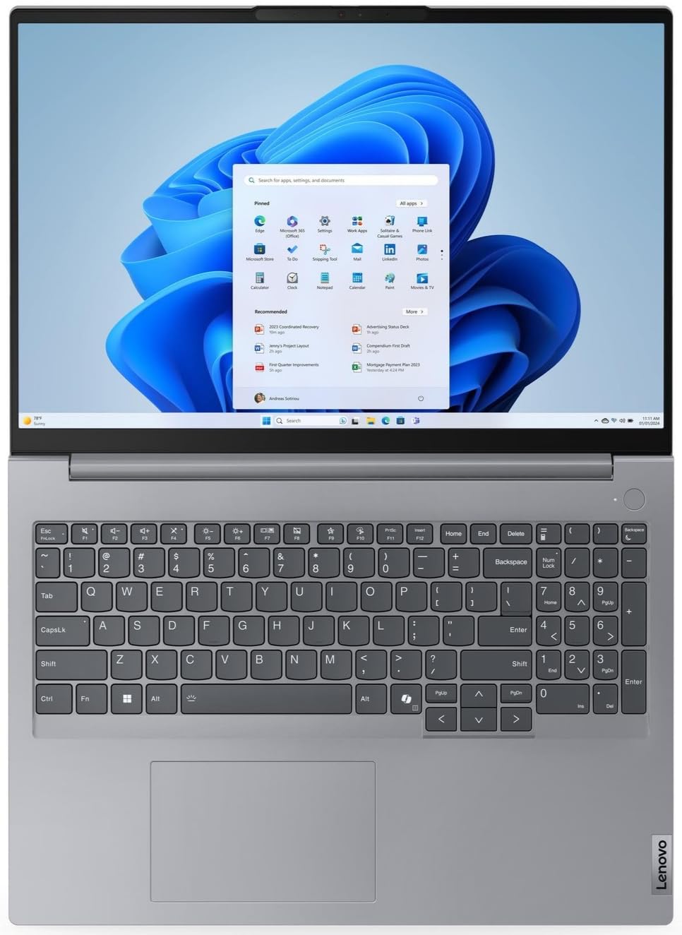 Amazon.com: Lenovo ThinkBook 16 G7 Business Laptop 2025,16