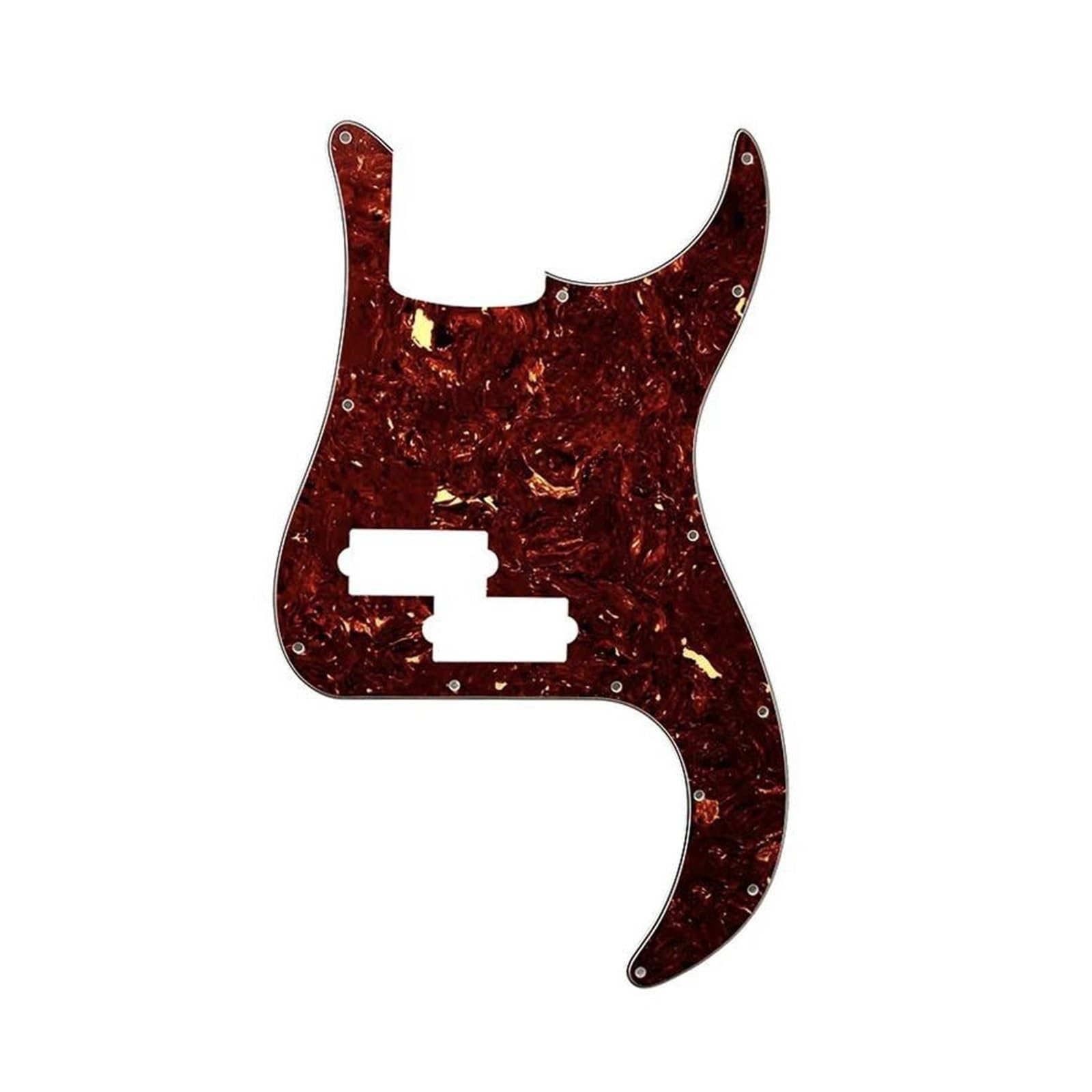 maskownica do gitary Części Jakość Niestandardowe Części Gitary Elektrycznej FD Standard P Bass Pickguard Bez Otworu Na Guzik